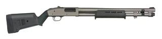 Professional grade pump action shotgun, Tungsten Cerakote.